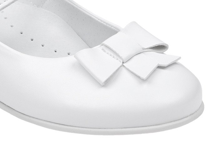 Balerinki buty komunijne KORNECKI 6097 Białe