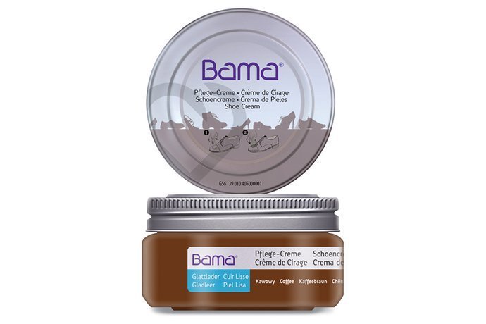 Krem do obuwia BAMA Premium w słoiczku 214 Kawowy